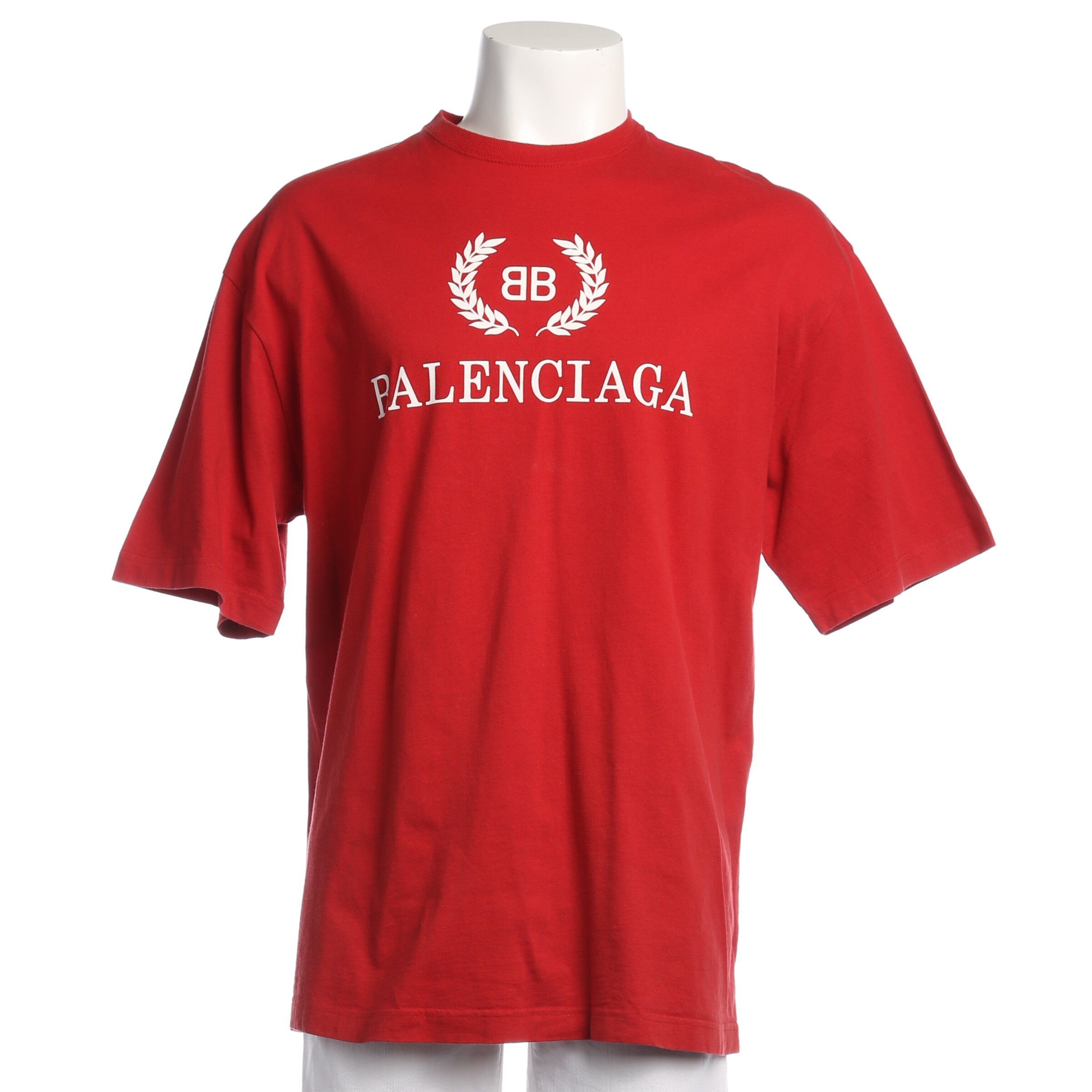 Balenciaga T-Shirt S in Rot: Vorderseite