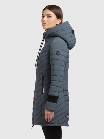 khujo Mantel 'Nita4' in Blau