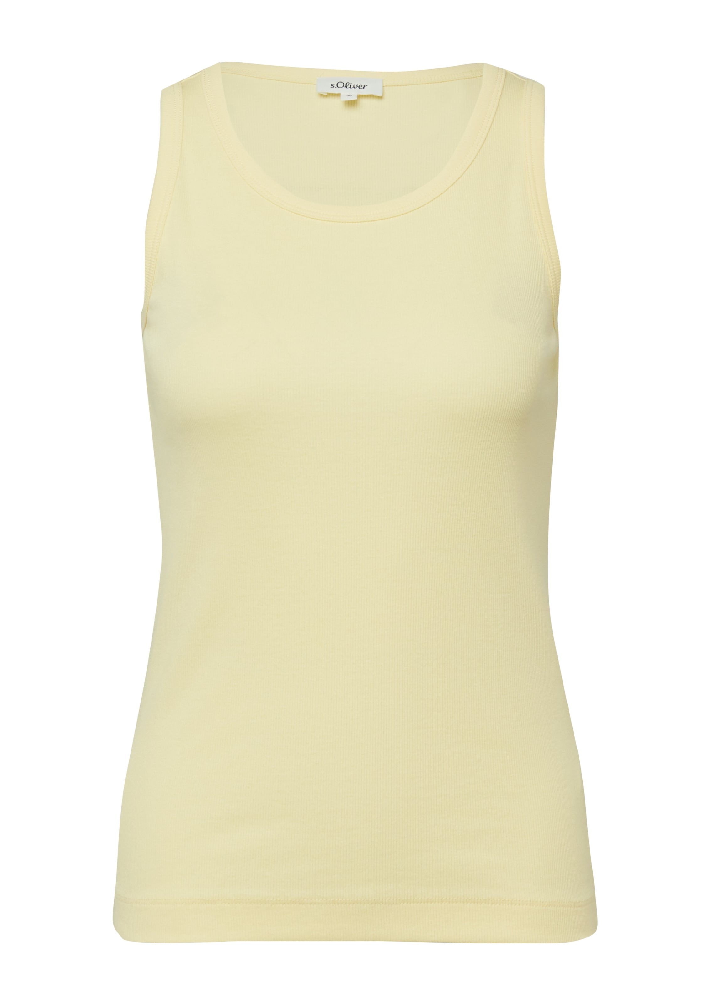 s.Oliver Top in Gelb: Vorderseite
