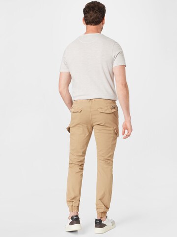 GARCIA Slimfit Cargobroek in Bruin