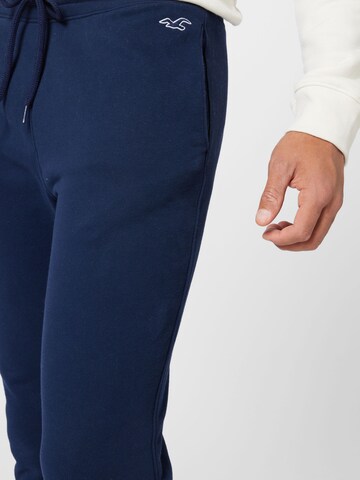 HOLLISTER Zúžený Kalhoty – modrá