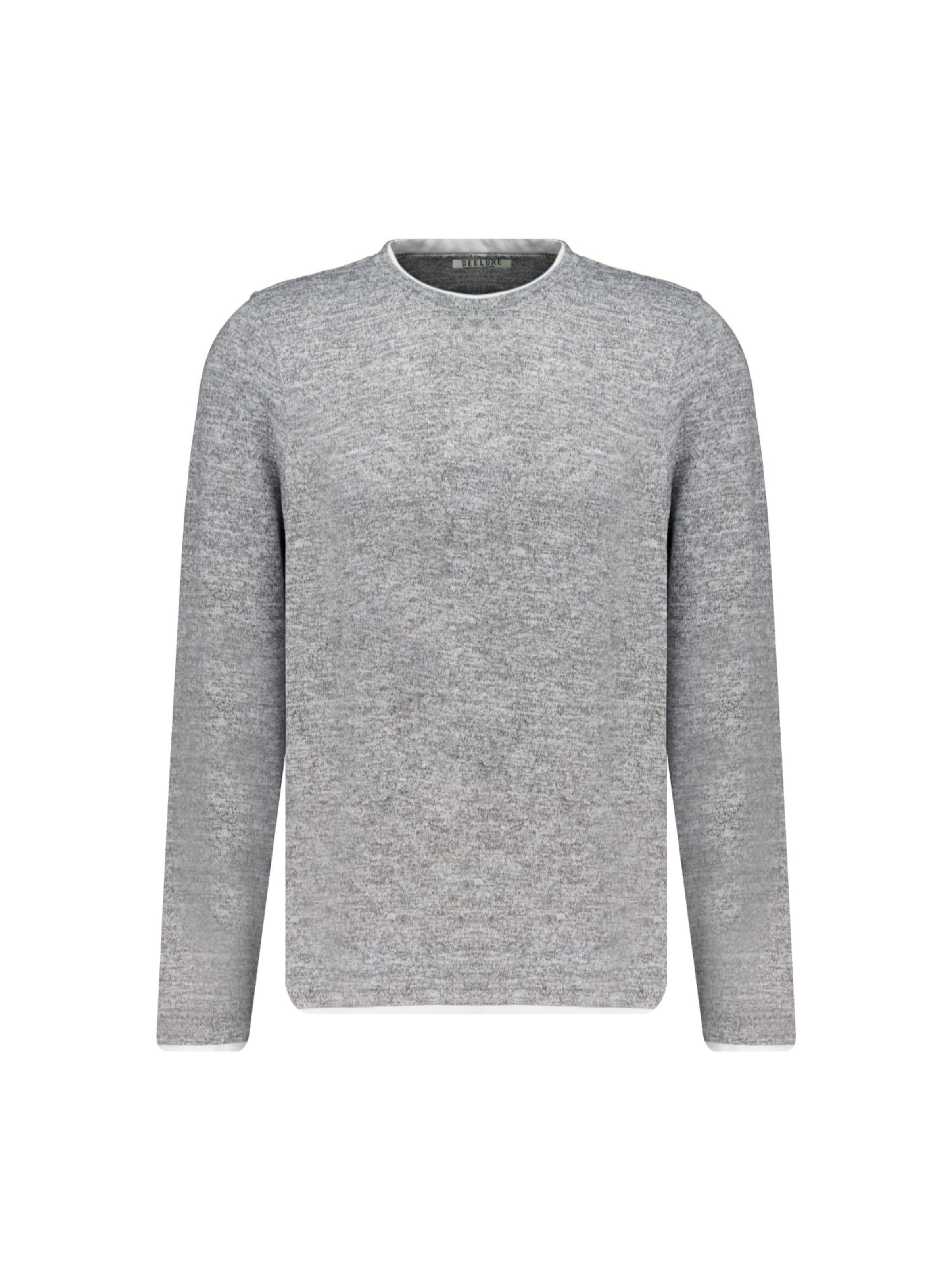 T-Shirt Deeluxe en gris : devant