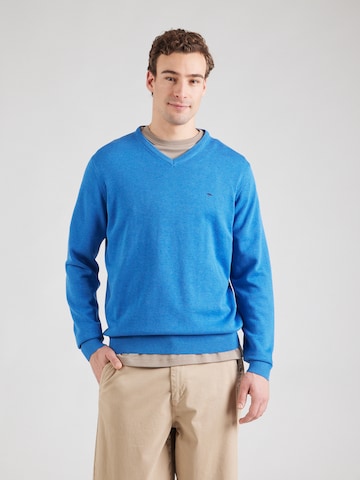 FYNCH-HATTON Sweater in Blue: front