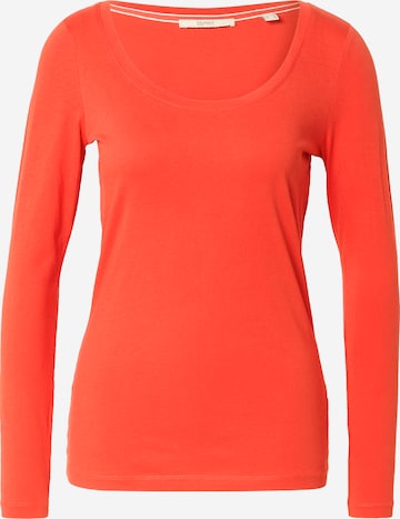 ESPRIT - Camiseta en rojo: frente