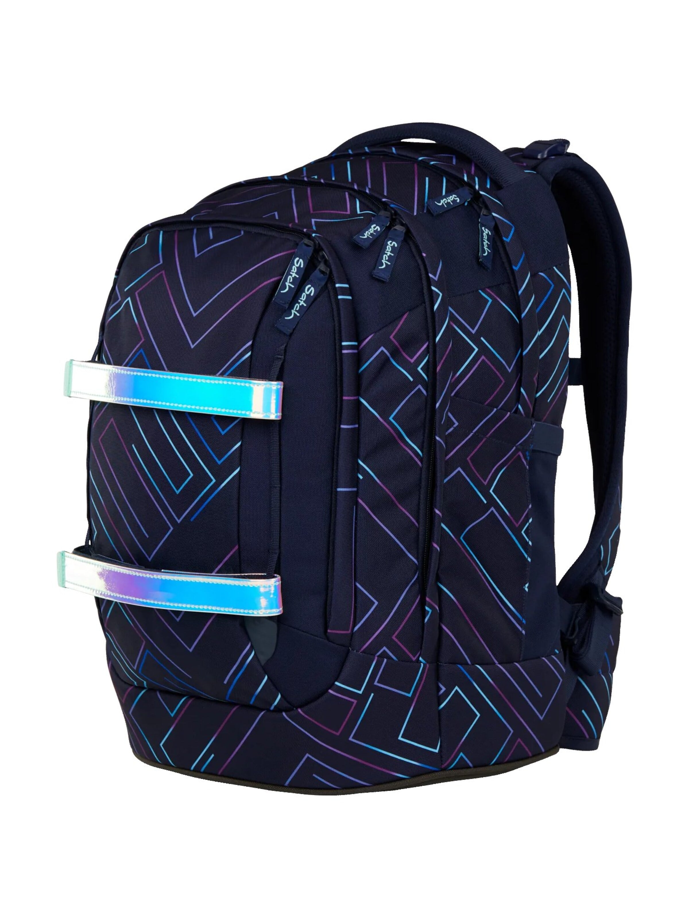 Satch Backpack 'Schulrucksack pack' in Purple