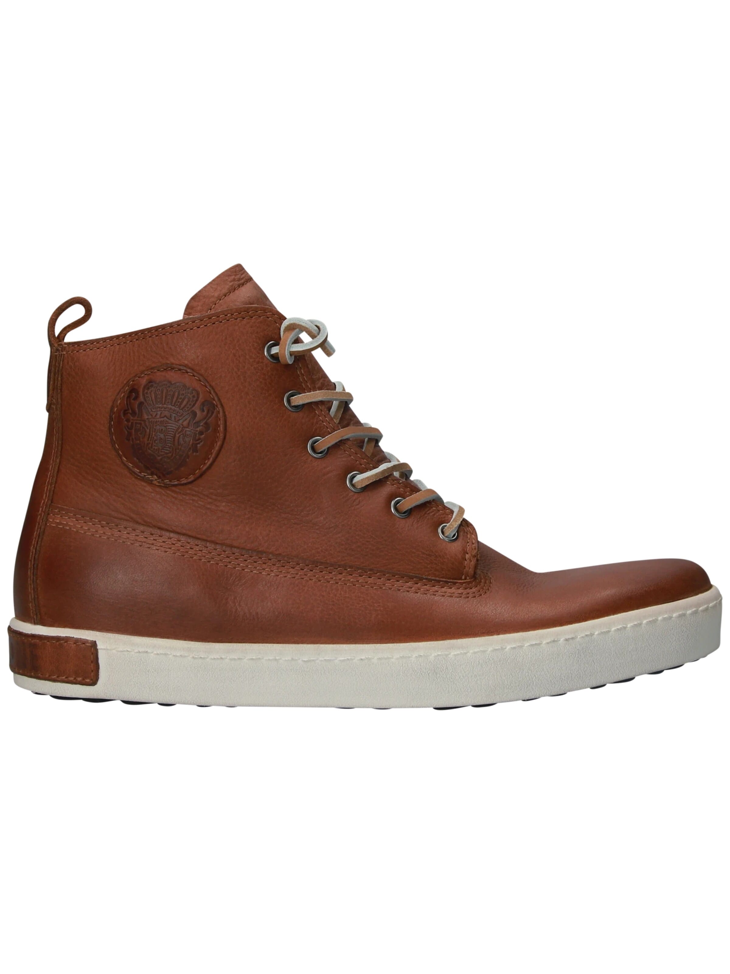 BLACKSTONE Sneaker 'Icon Am02' in Braun: Vorderseite