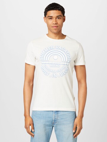 BLEND - Camiseta en blanco: frente