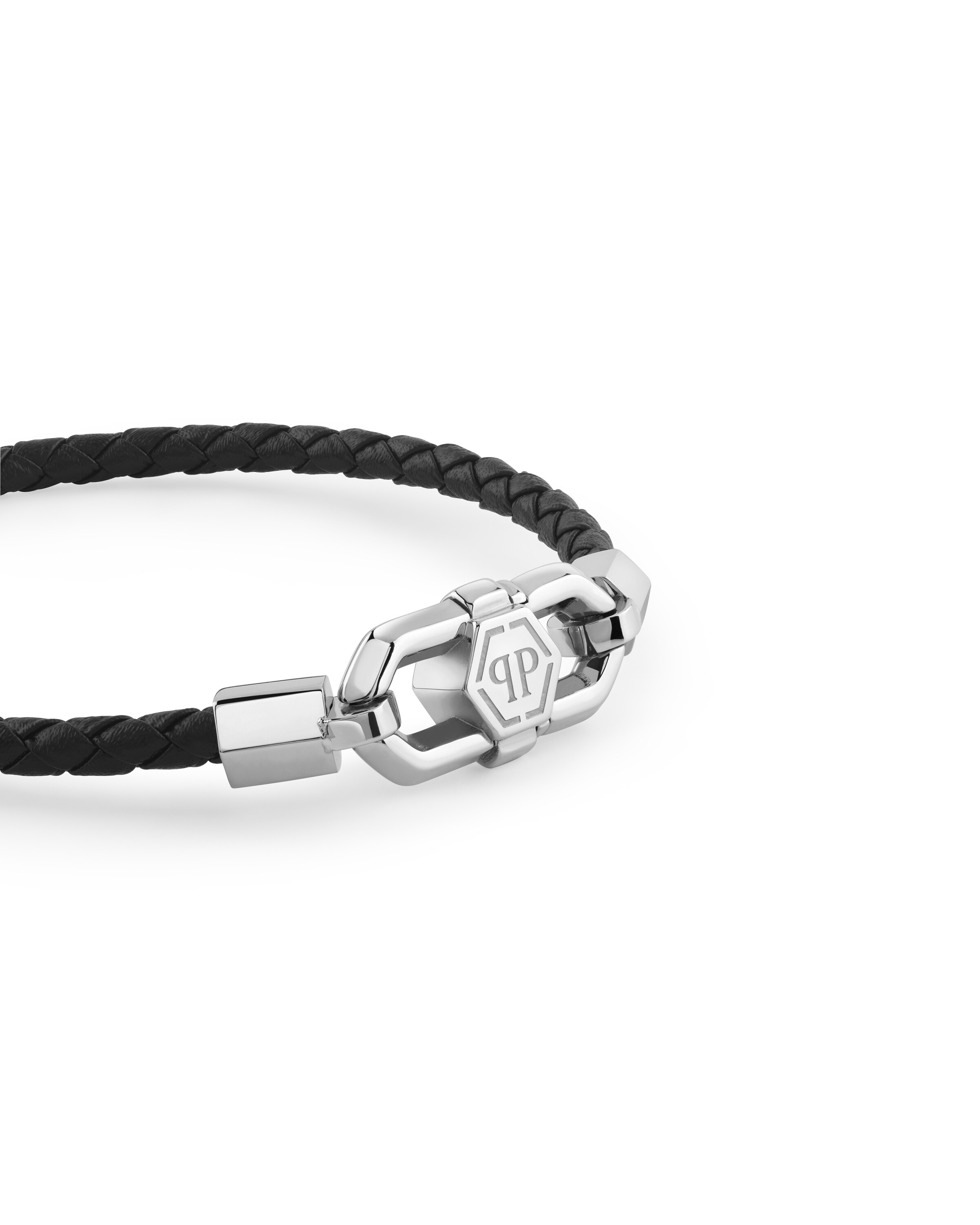 Braccialetto 'Plein Edge' di Philipp Plein Jewellery in nero