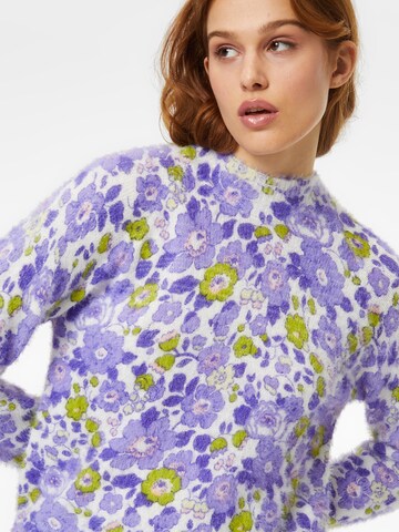 Pull-over 'NORA' PIECES en violet