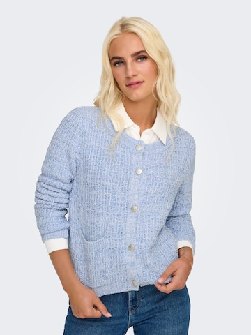 ONLY Knit Cardigan 'ONLCELESTE' in Blue: front