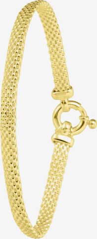 Lucardi Bracelet 'Basic' in Gold: front