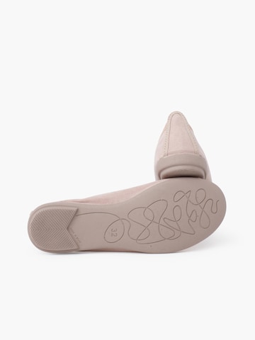 Ballerines Pisamonas en beige
