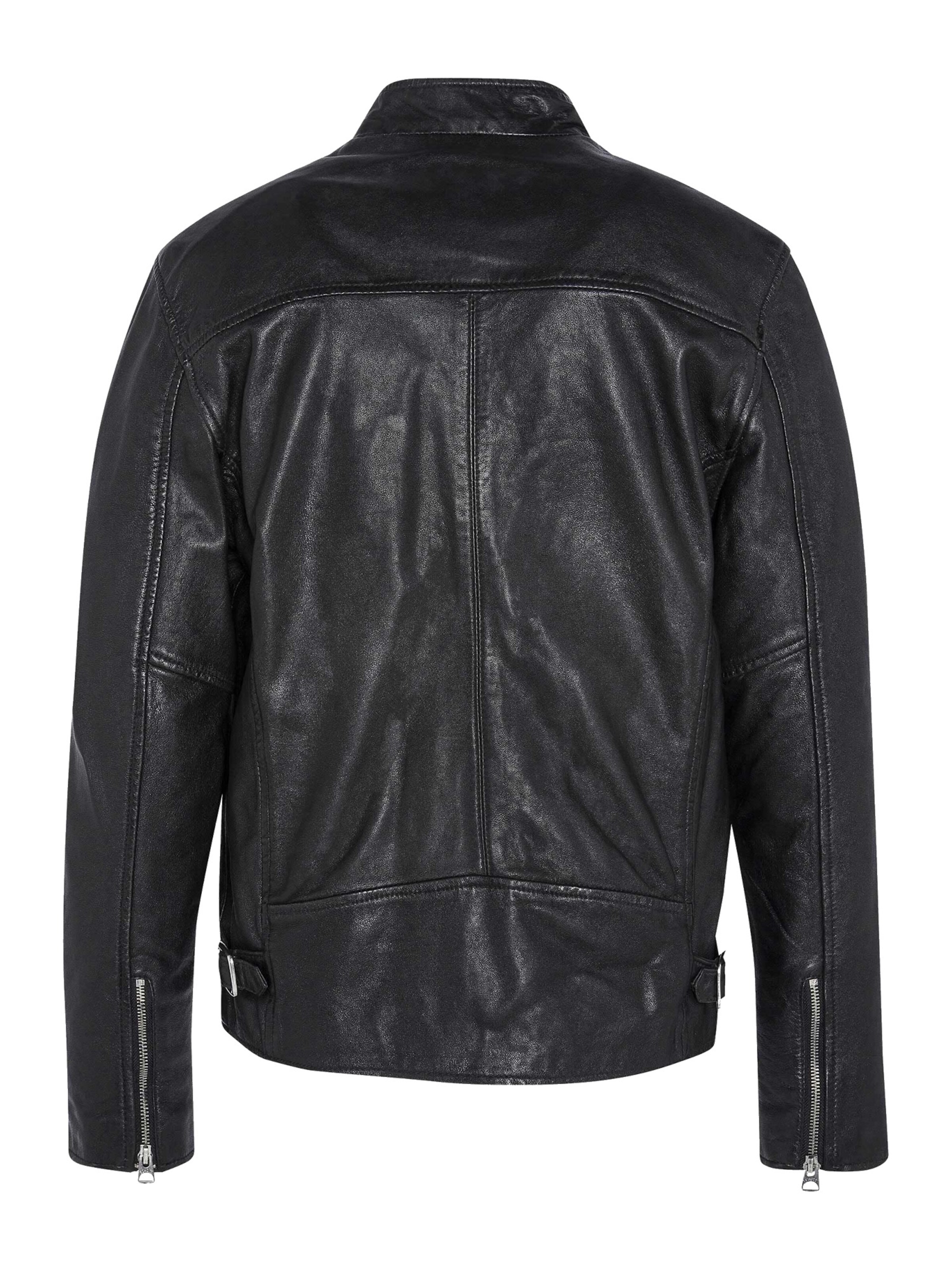 Veste mi-saison Schott NYC en noir