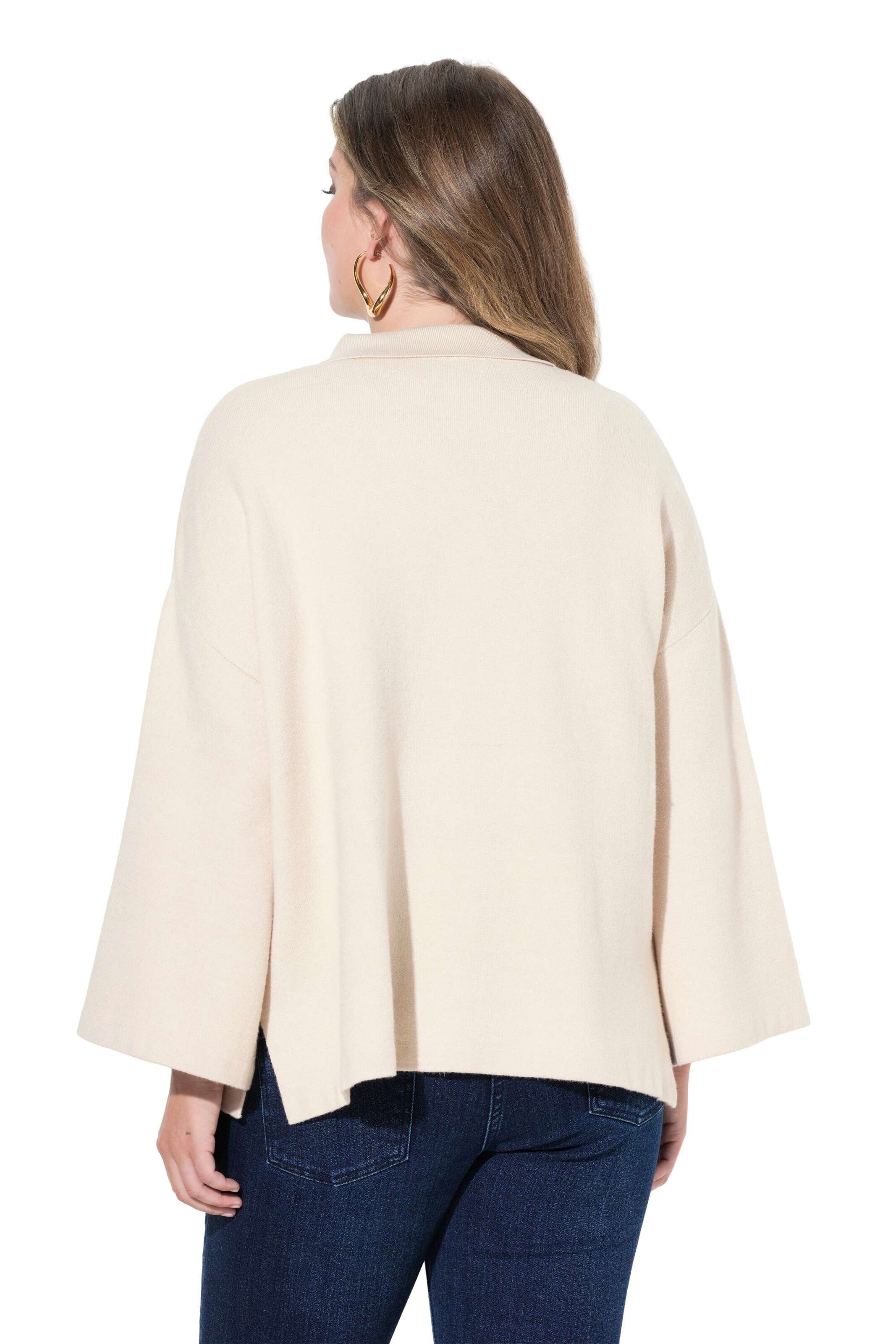 MIAMODA Strickjacke in Weiß