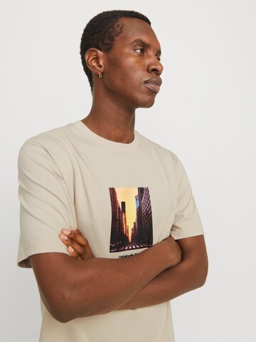 JACK & JONES Μπλουζάκι 'JORVesterbro' σε γκρι