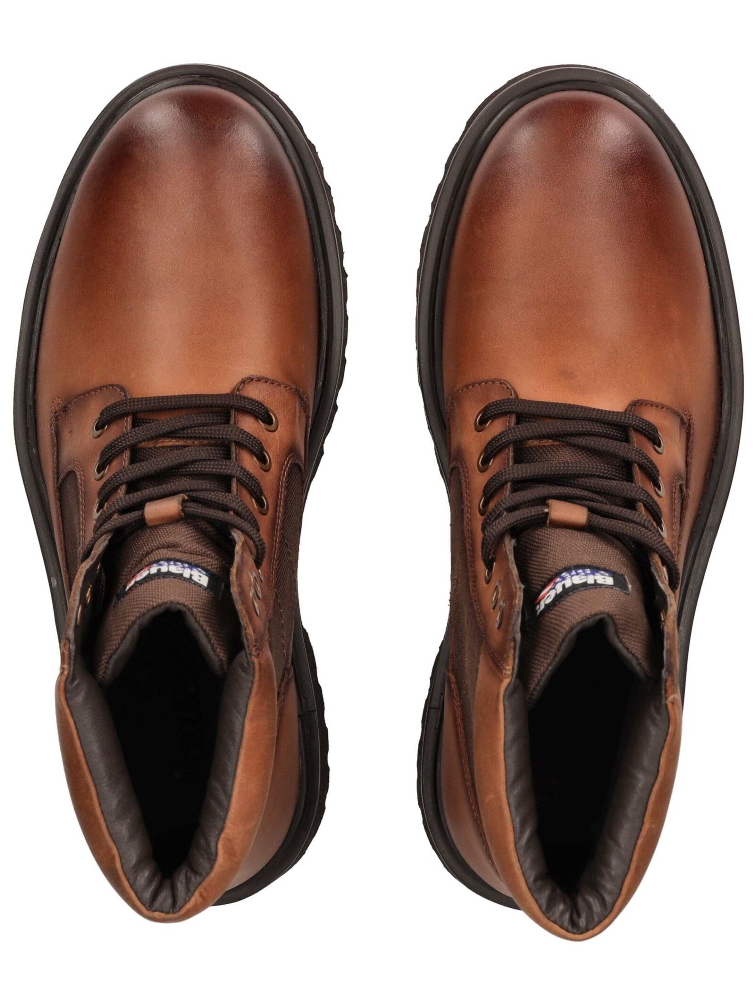 Stivale stringato di Blauer.USA in marrone