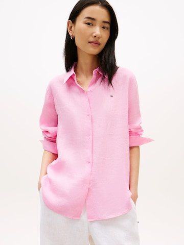 TOMMY HILFIGER Bluse in Pink: Vorderseite