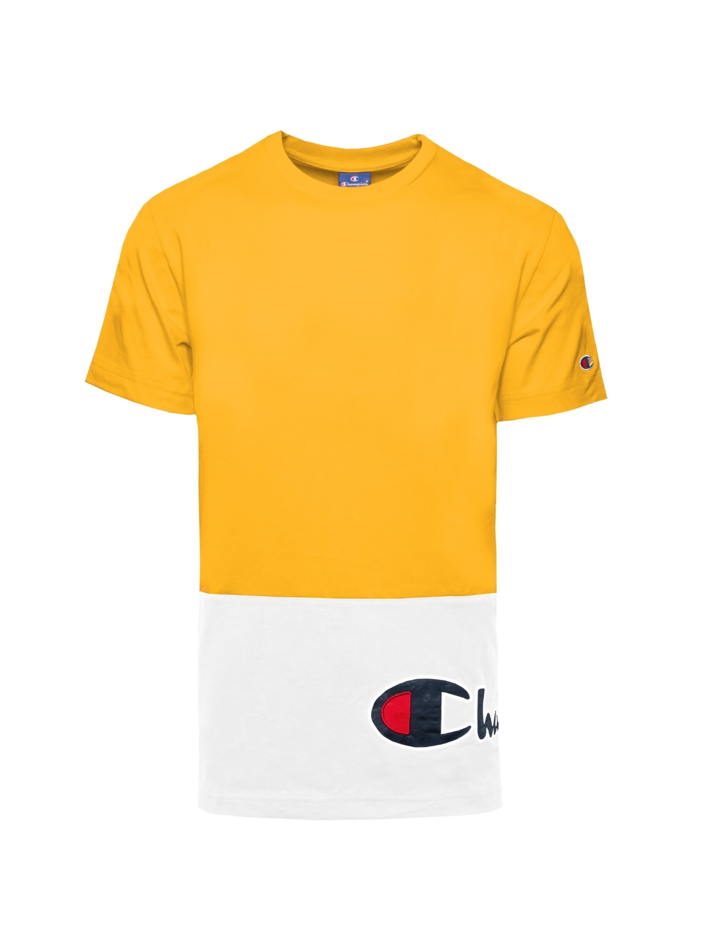 Männer Shirts Champion Authentic Athletic Apparel T-Shirt in Gelb - TZ94516 Männer Shirts Champion Authentic Athletic Apparel T-Shirt in Gelb - TZ94516