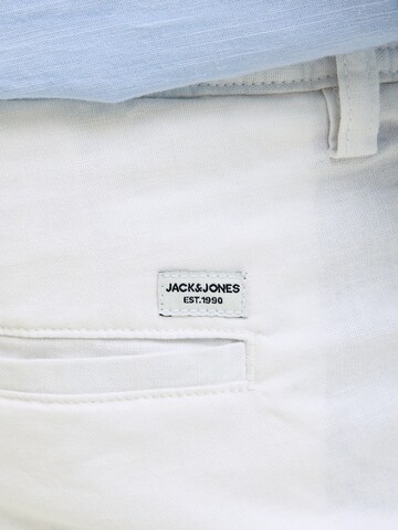 JACK & JONES Regular Chinobyxa 'STKANE' i vit
