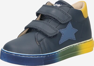 Falcotto Zapatillas deportivas 'SASHA' en navy / azul oscuro / amarillo / verde, Vista del producto