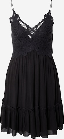 Robe 'Karima' ABOUT YOU en noir : devant