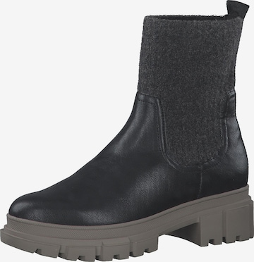 Bottines s.Oliver en noir : devant