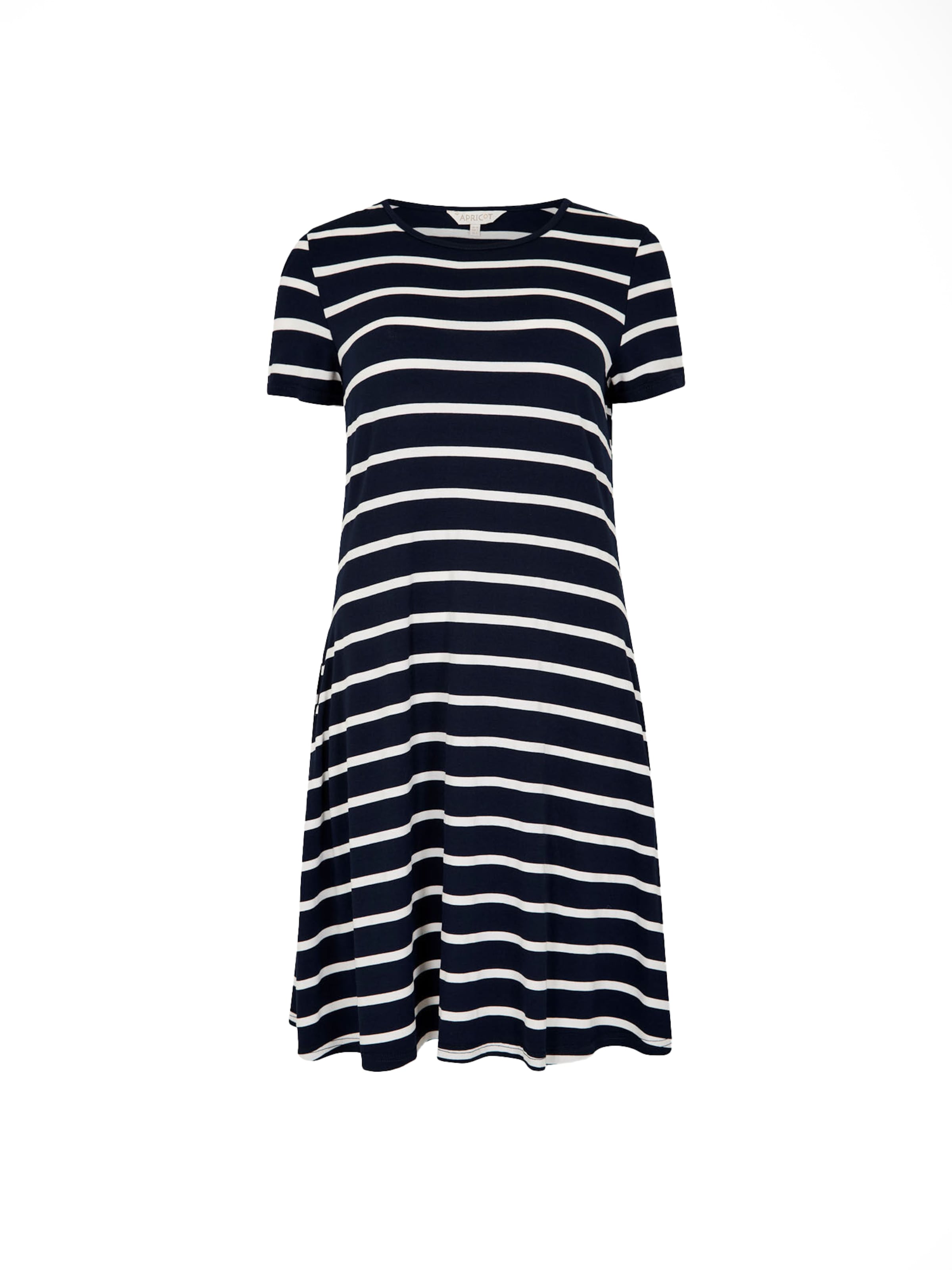 Apricot Robe ' ' en bleu marine, Vue avec produit