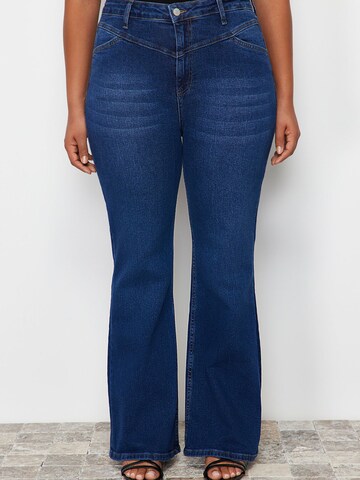 Bootcut Jean Trendyol Curve en bleu