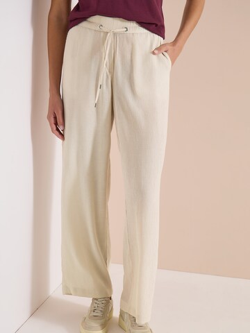 CECIL Loosefit Hose 'Neele' in Beige: Vorderseite
