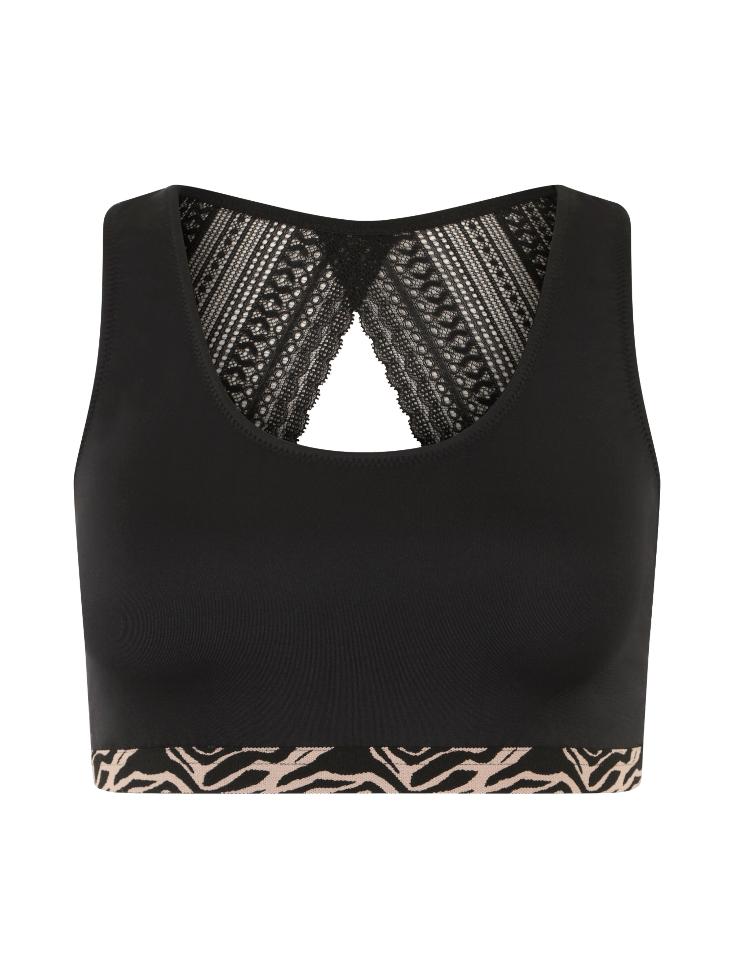 s.Oliver Štandardný strih Podprsenka - Čierna: predná strana