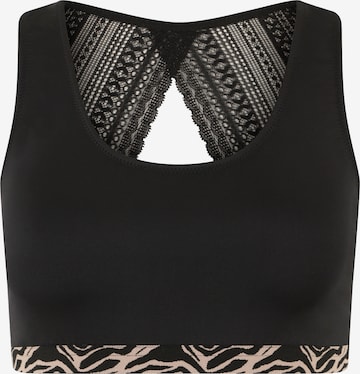 s.Oliver Regular Bustier in Schwarz: predná strana