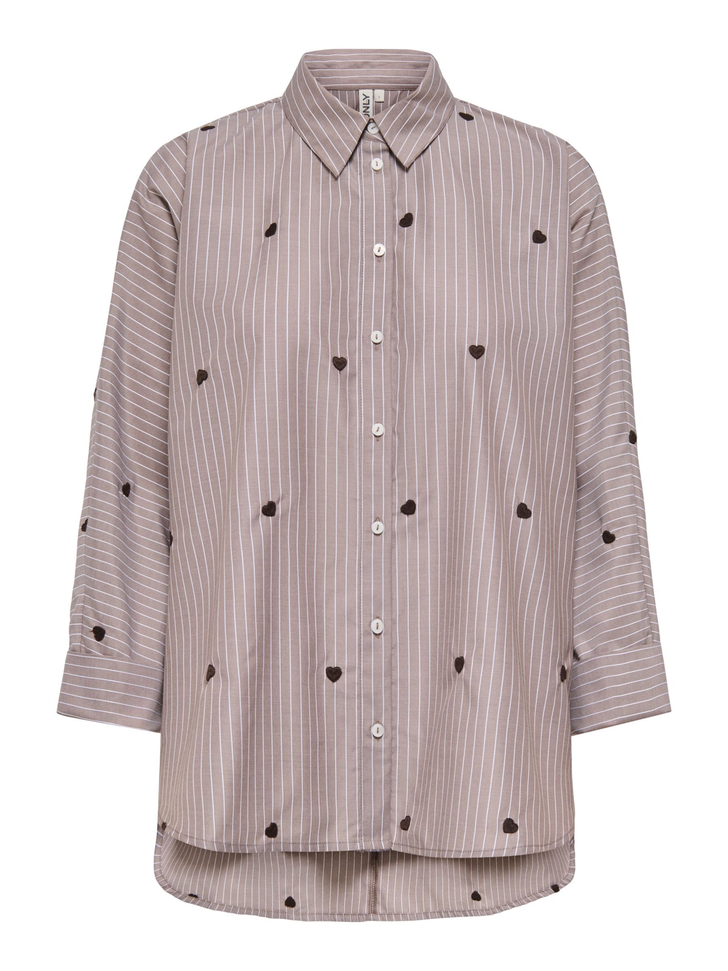 ONLY Blouse 'ONLNew Lina Grace' in Brown: front