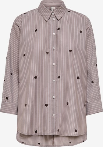 ONLY Blouse 'ONLNew Lina Grace' in Brown: front