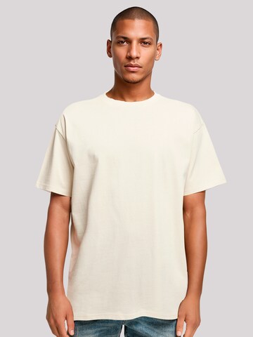 T-Shirt 'Be The Sunshine' F4NT4STIC en beige : devant