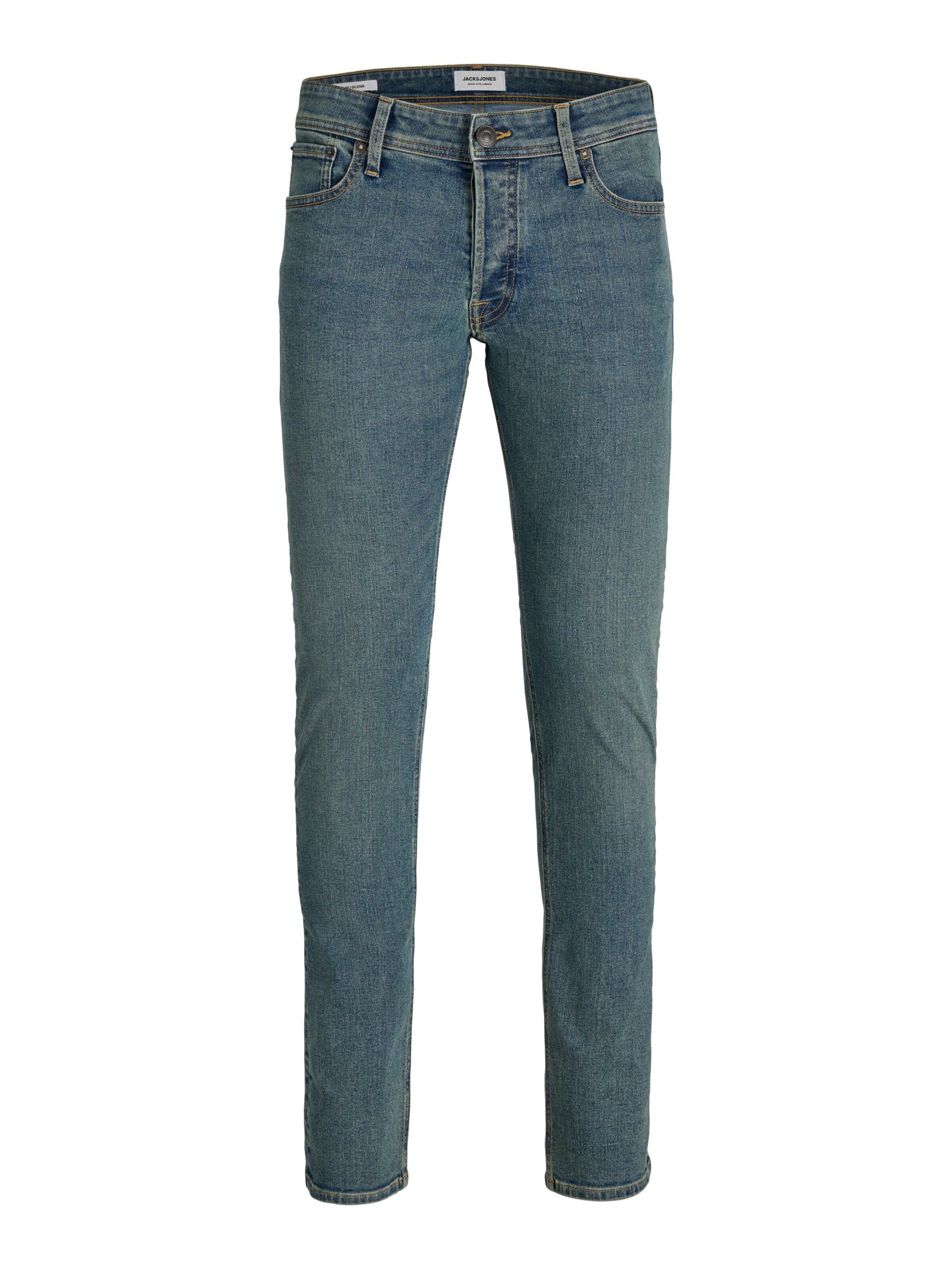 JACK & JONES - Slimfit Vaquero 'JJIGlenn JJOriginal' en azul: frente