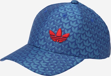 ADIDAS ORIGINALS Cap 'Adicolor 70S' in Blue: front