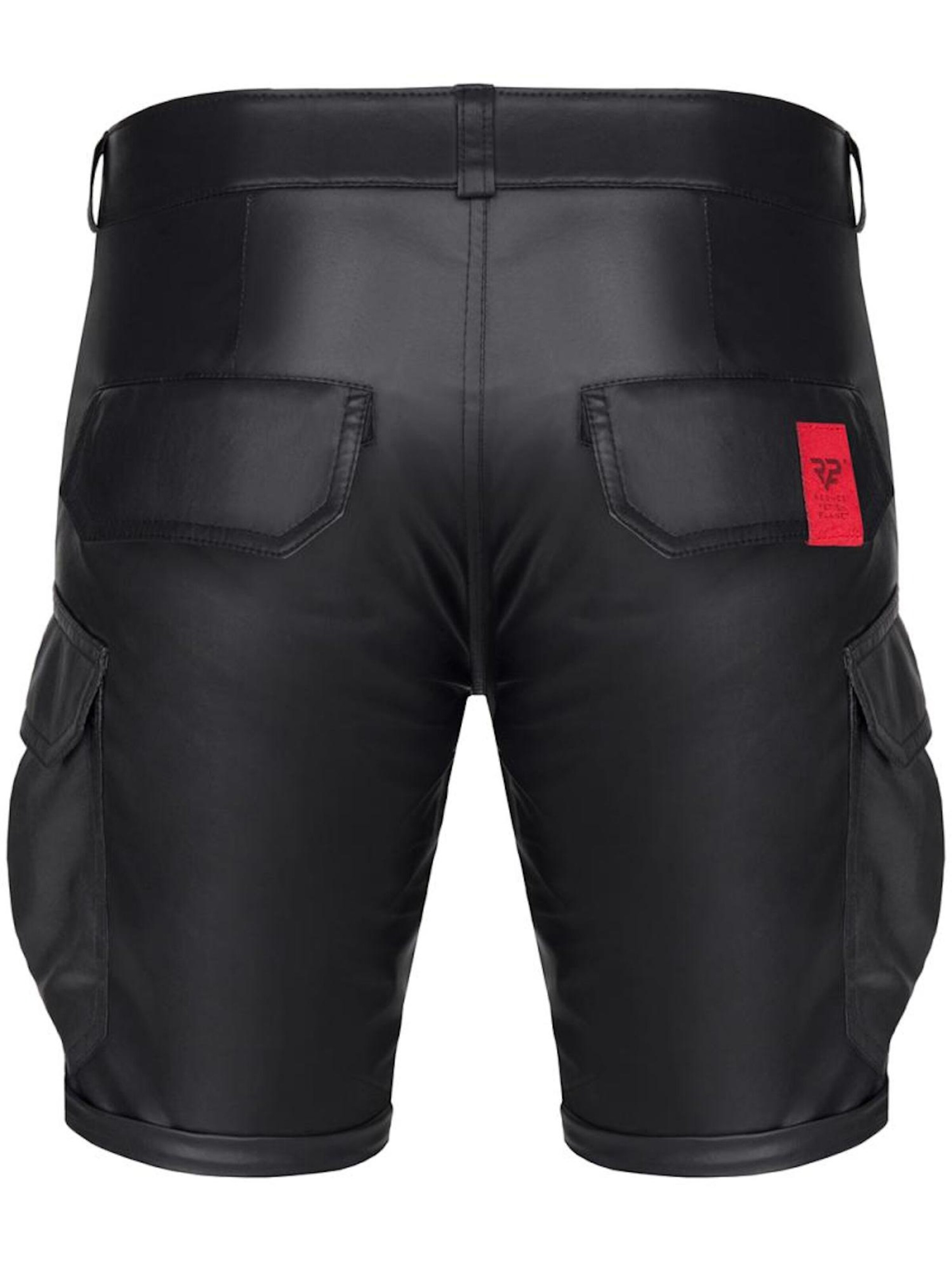Regnes Fetish Planet Regular Cargo Pants 'Lorenzo' in Black