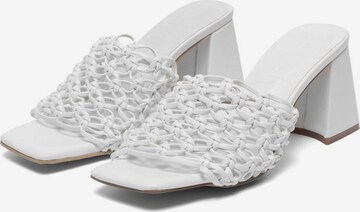 Bianco Mules 'BIAJOYCE ' in White