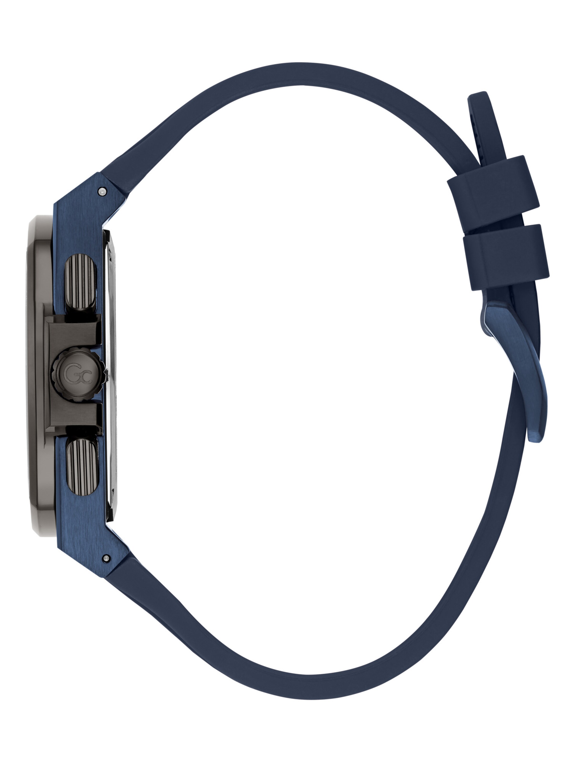 Gc Analoguhr 'Gc Coussin Shape' in Grau