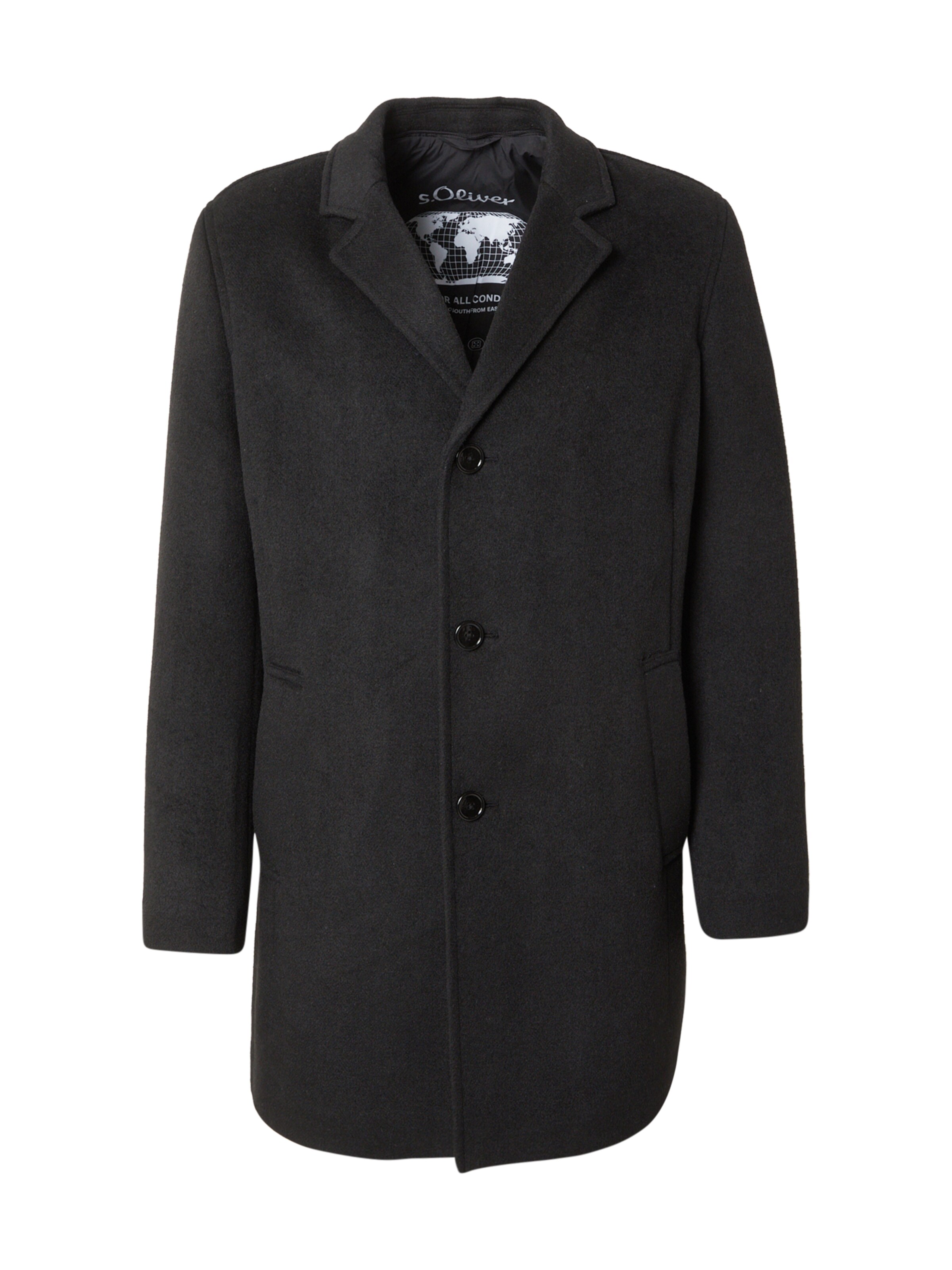 Manteau mi-saison s.Oliver en noir
