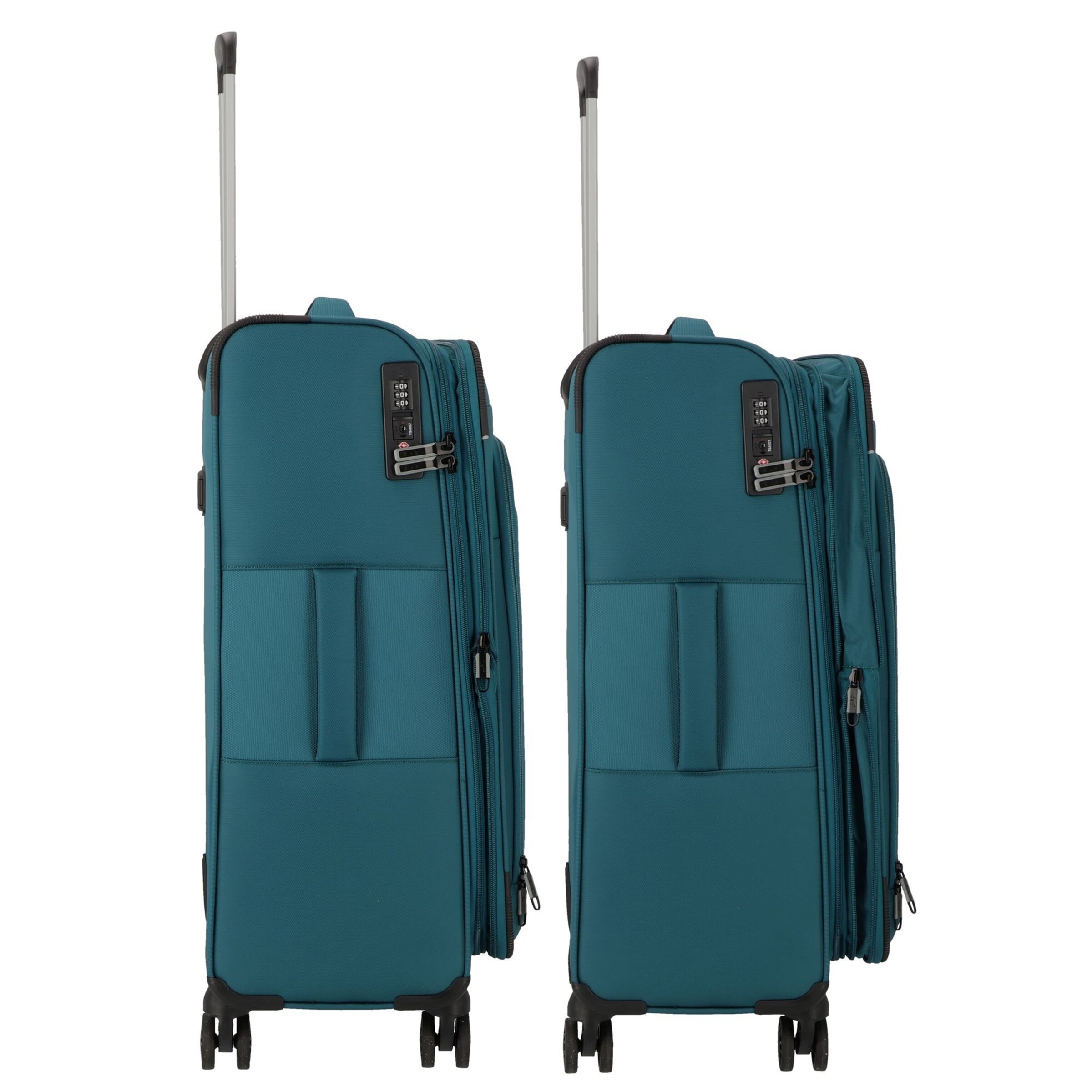 D&N Suitcase set 'Travel Line' in Green