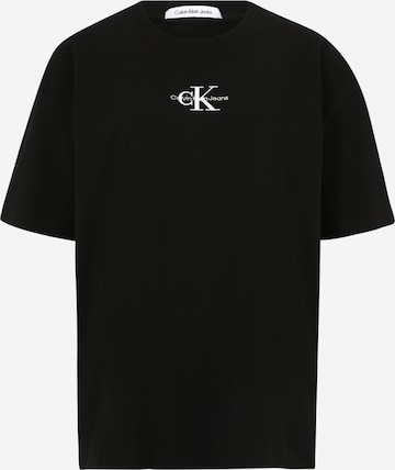 Calvin Klein Jeans T-shirt i svart: framsida