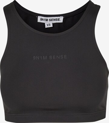 9N1M SENSE Top in Black: front