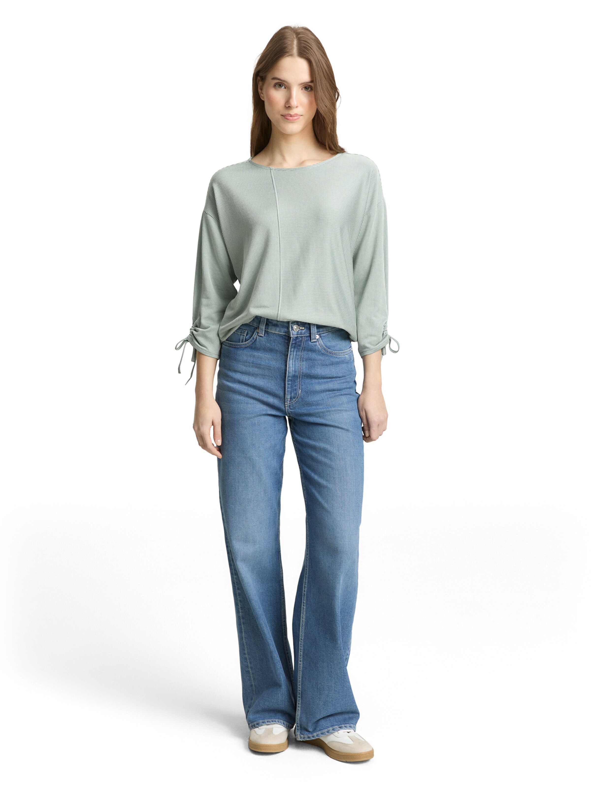 TOM TAILOR DENIM Футболка в Зеленый