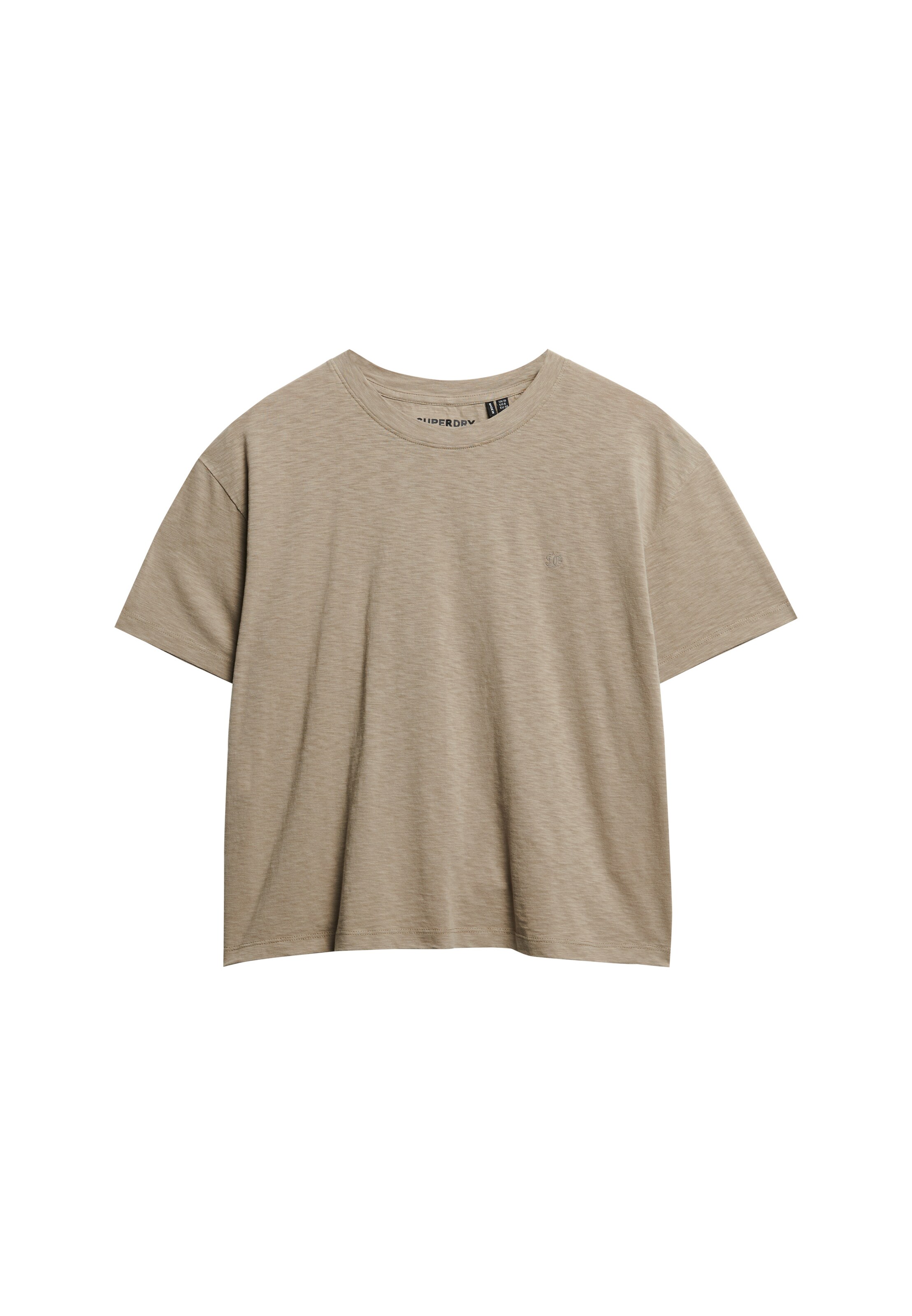 T-shirt Superdry & Co en beige : devant