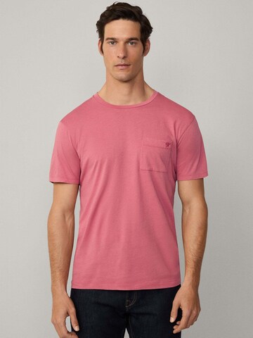 Hackett London T-Shirt in Pink: Vorderseite