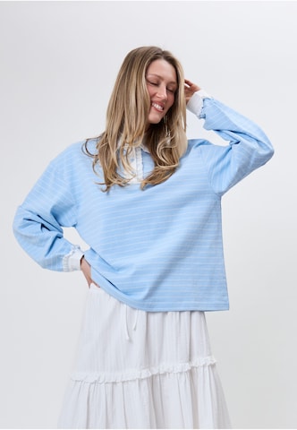 OH APRIL Shirt 'Jolina' in Blauw: voorkant