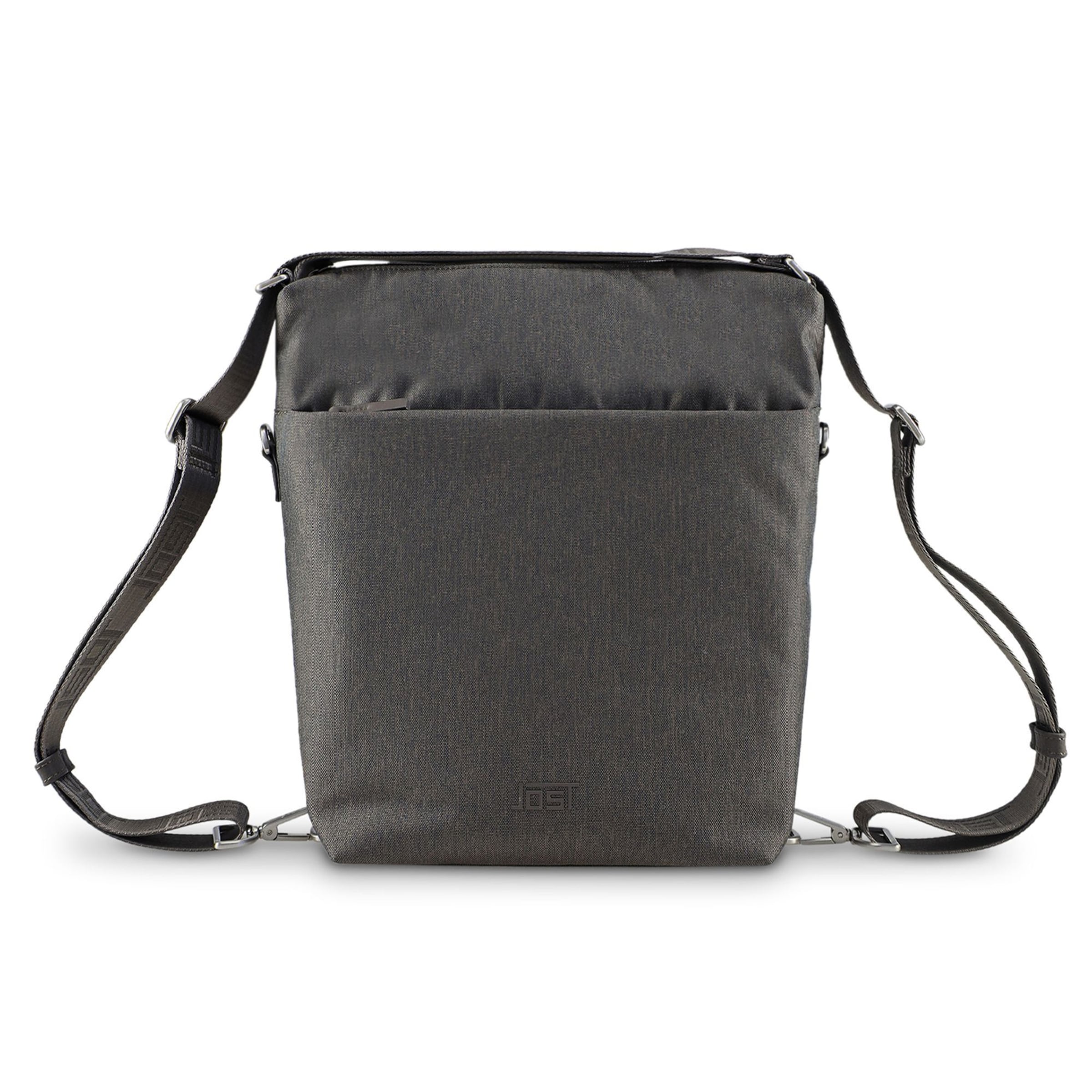 JOST Umhängetasche 'Bergen' in dunkelgrau, Produktansicht
