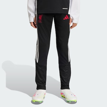 ADIDAS PERFORMANCE Slimfit Sporthose 'FC Liverpool 26/27 Tiro' in Schwarz: Vorderseite