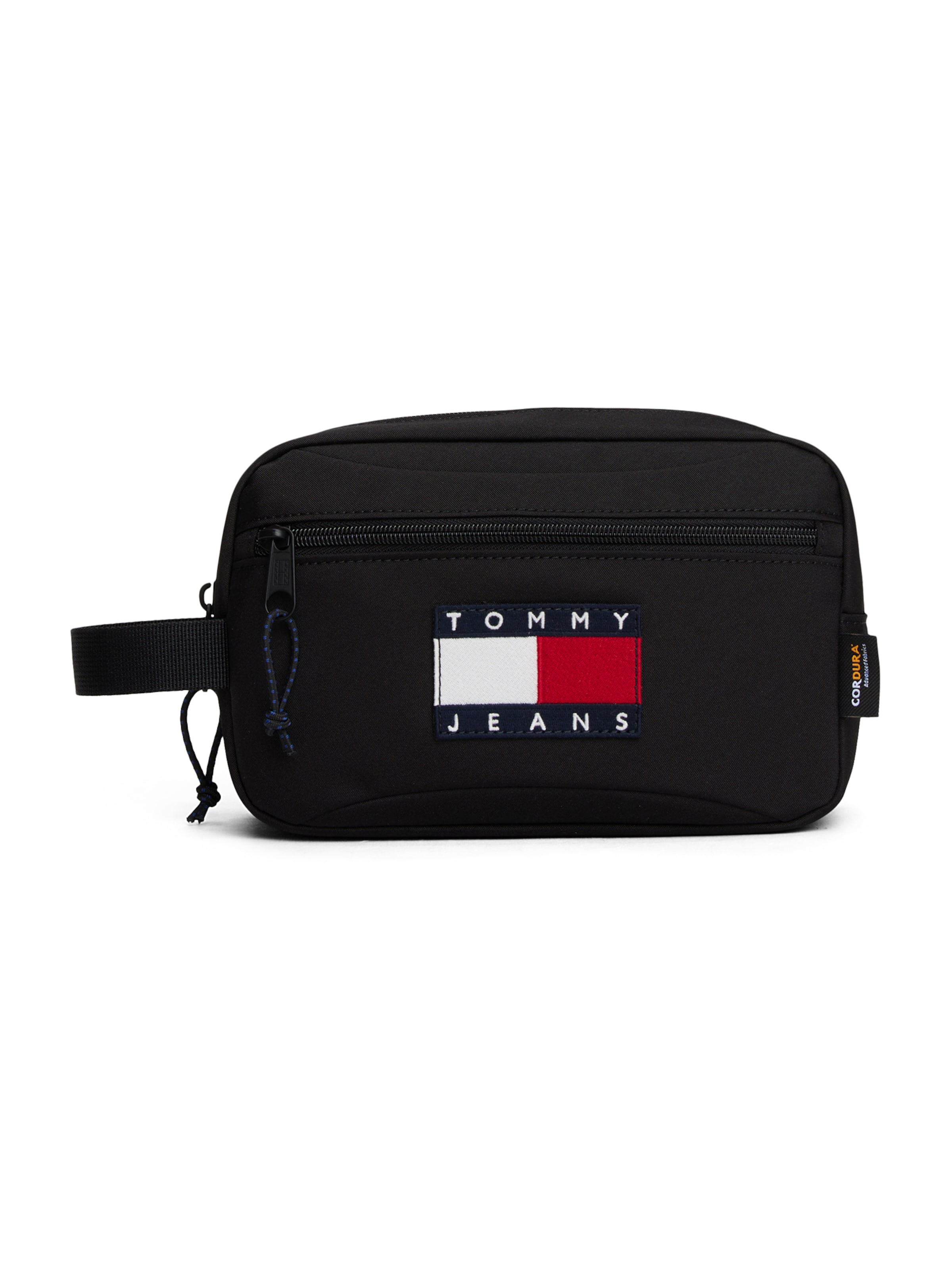 Tommy Jeans Toilettaske i sort: forside